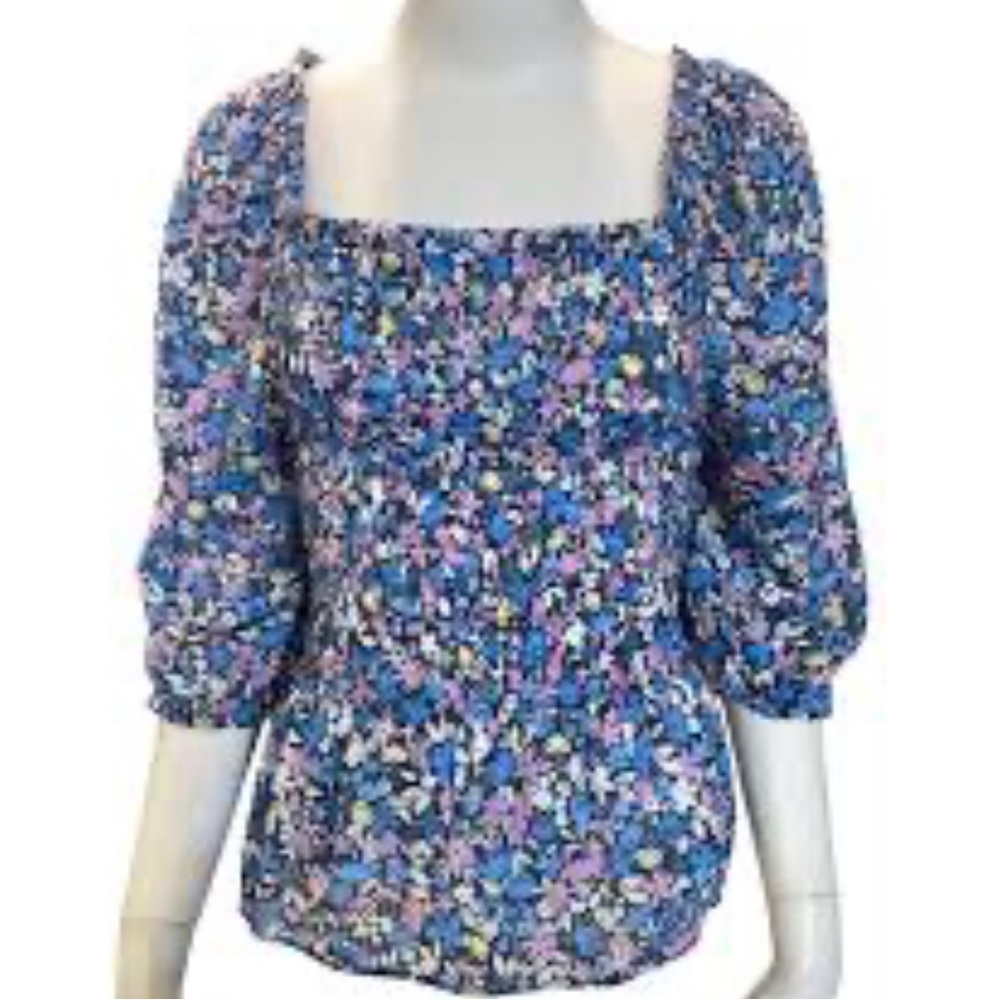 Nanette Lepore Smocked top size XS